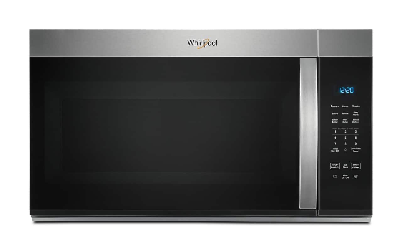 Whirlpool Over-the-Range 300 CFM Microwave 1.7 Cu. Ft Stainless Steel WMMS3130RS - Image 1