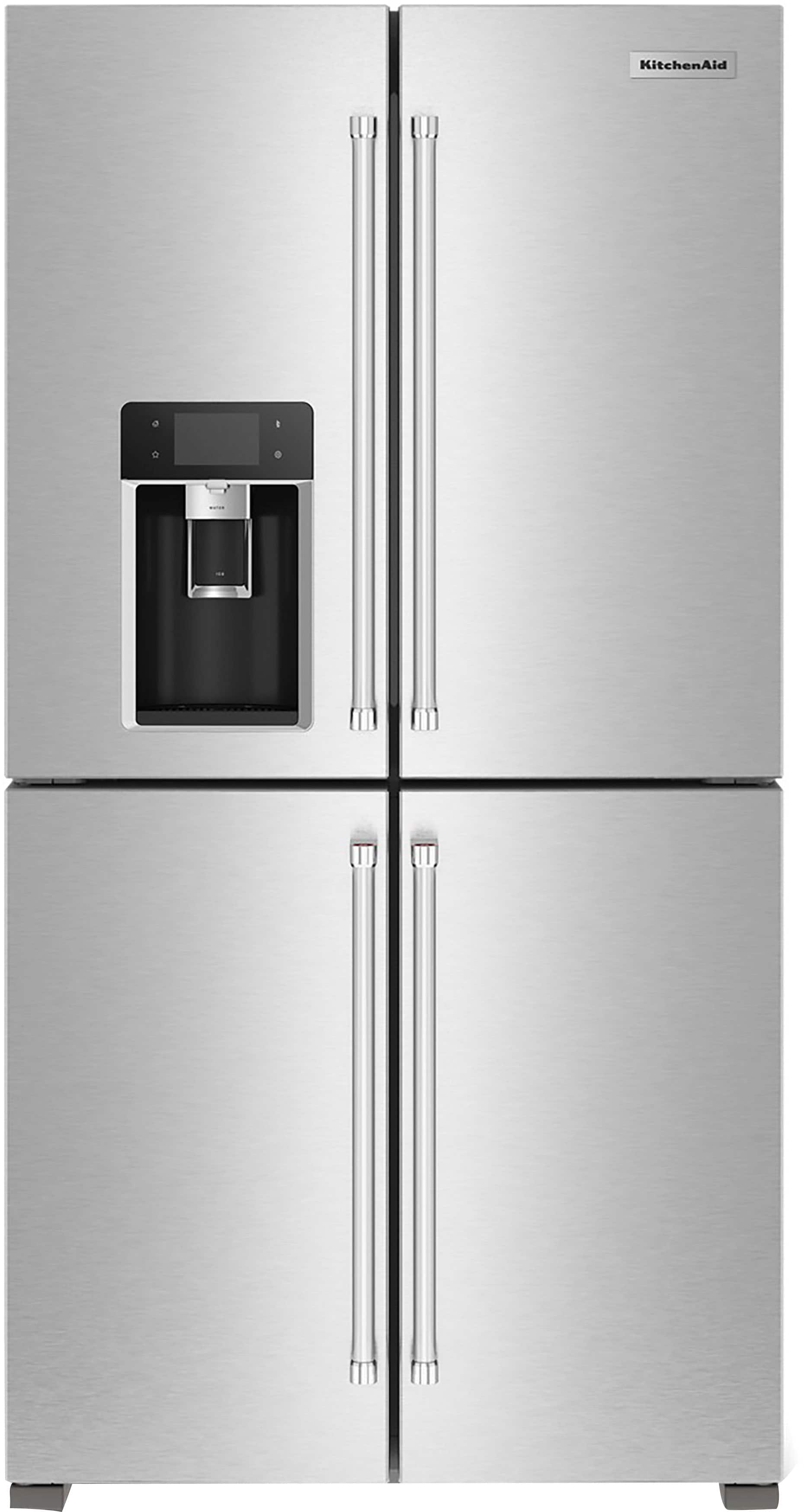 KitchenAid 36" French Door Refrigerator 19.4 cu. ft Stainless Steel KRQC736RPS - Image 1