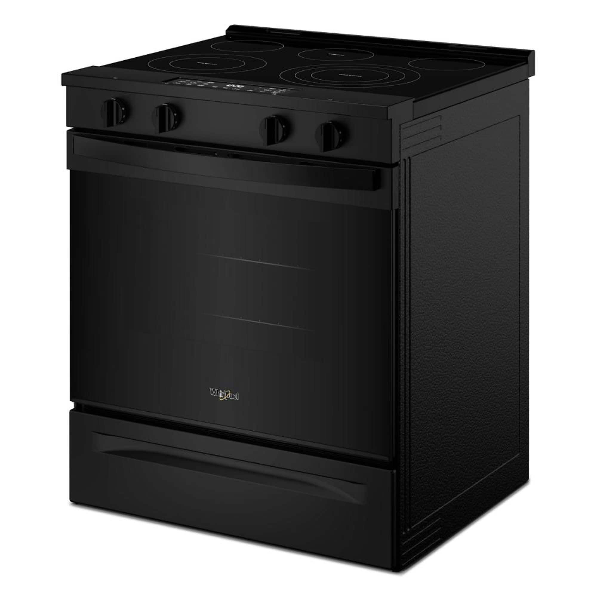 Whirlpool 30" Slide-In Electric Convection Range 5.0 cu. ft Black WSES5030SB - Image 5