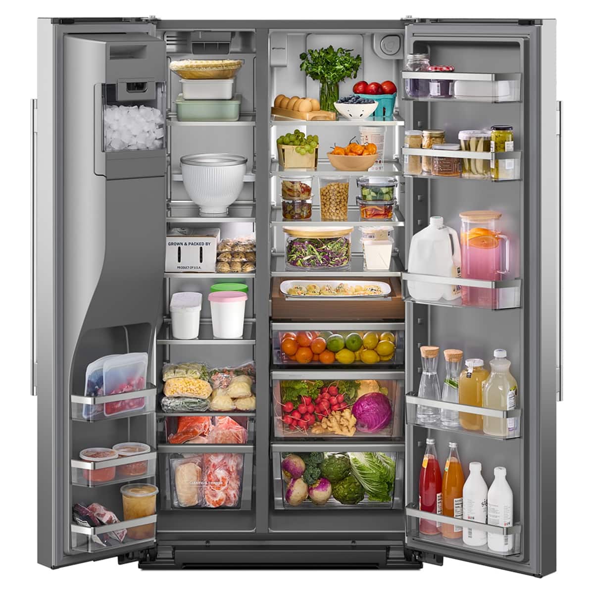 KitchenAid 36" Counter-Depth Side-by-Side Refrigerator 20.8 Cu. Ft KRSC536RPS - Image 3