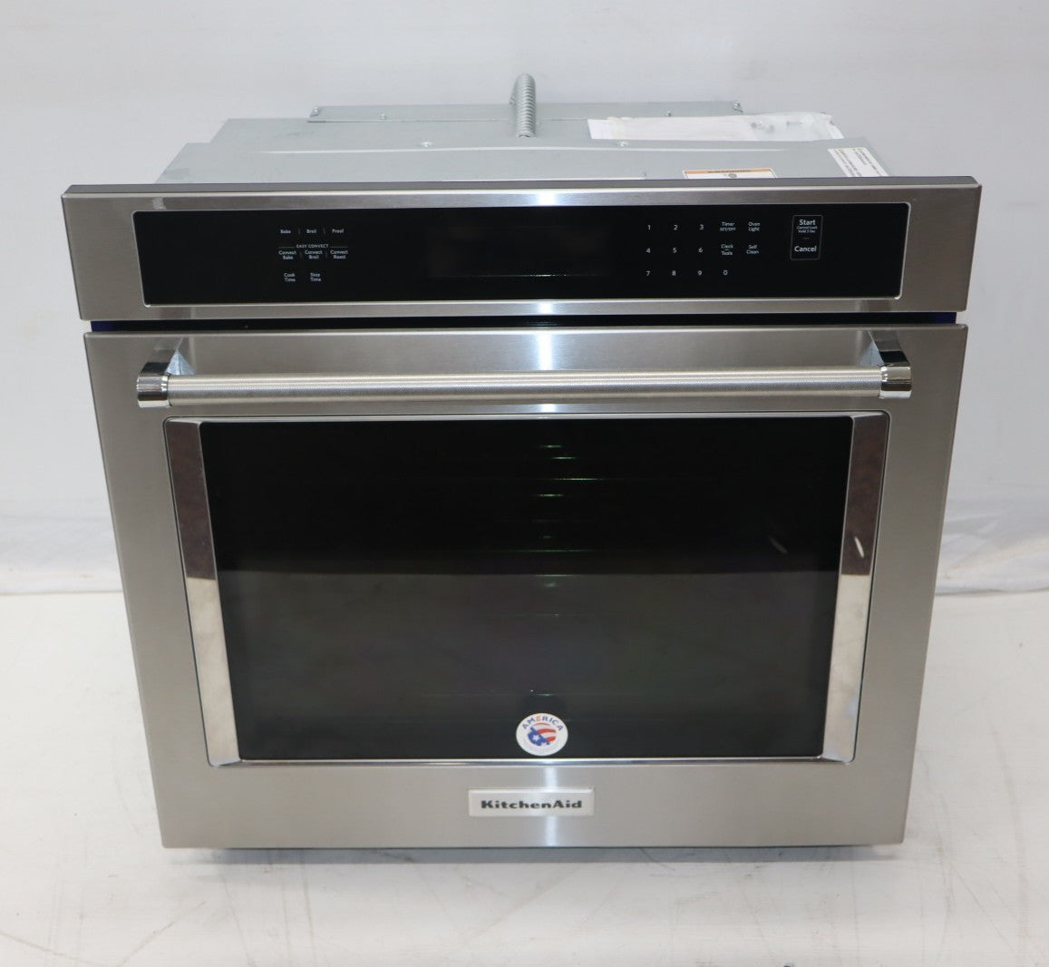 KitchenAid KOSE500ESS 30" Built-In Single Electric Convection Wall Oven in SS