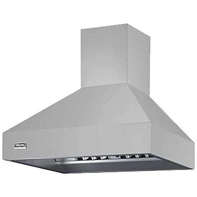 Viking 36" 5 Series Wall Mount Chimney Range Hood VCWH53648SS, No Blower (sold Seperatl